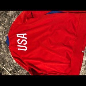 TEAM USA Nike Men’s Soccer zipup sz L